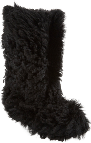 Marni Shearling Boots, $1,059 (were $1,760) Haha, what!? Pretty sure a preteen Kylie Jenner was wearing these on the episode where they pretended to take a family vacation to Breckenridge, CO and then Kim pretended to get ganged up on and then pretended to leave the vacation early but then pretended to call her boyfriend Reggie and pretended he helped her decide to stick it out and then her entire family pretended to be relieved that she rejoined them.